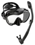 Cressi Scuba Diving Freediving/Snorkeling Mask Set