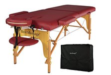 BestMassage PU Massage Table with Cary Case