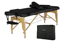 BestMassage Professional Series Massage Table with Half Bolsters